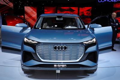 Audi Q4 e-tron | nos photos au salon de Genève 2019